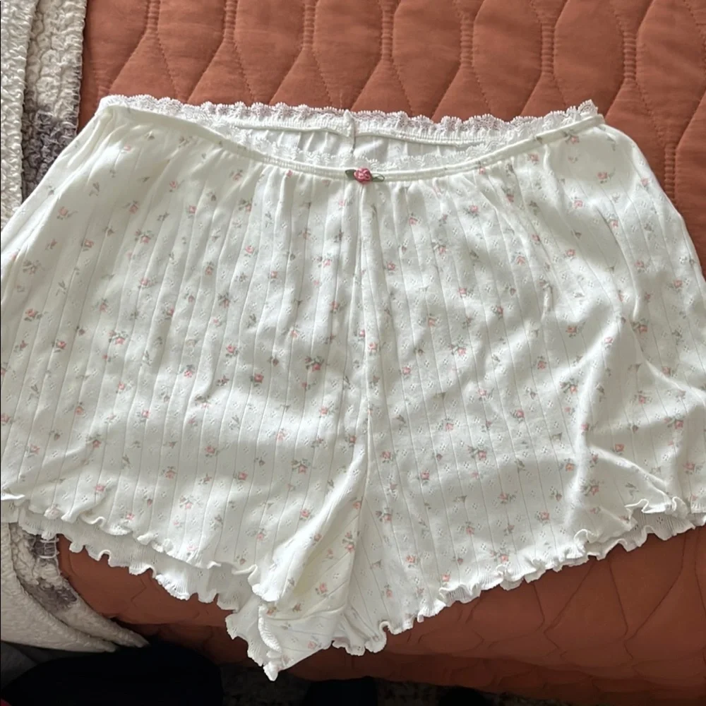 American Eagle Floral Spaghetti Strap Pajama Set - Picture 2 of 6